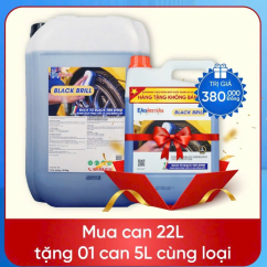DUNG DỊCH LÀM ĐEN BÓNG LỐP MUA 22L-TẶNG 5L 