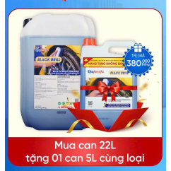 DUNG DỊCH LÀM ĐEN BÓNG LỐP MUA 22L-TẶNG 5L 